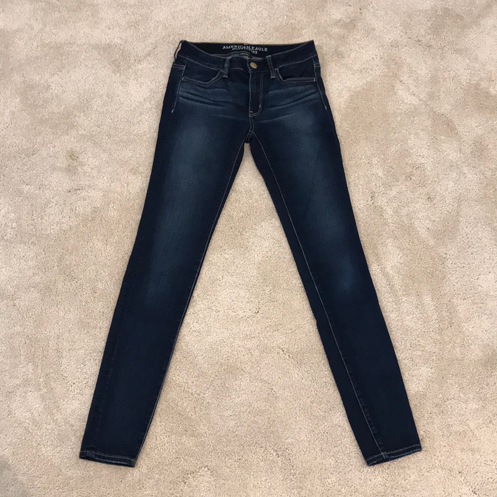 American Eagle super stretch jeggings size 4 LONG